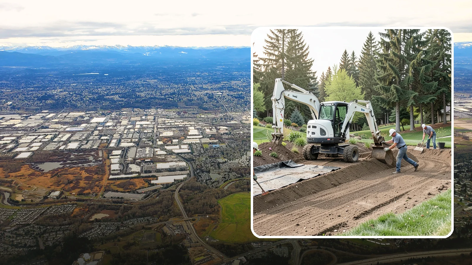 Erosion Control in Kent, King County, WA - Effective erosion control that stabilizes soil on slopes and bare areas to stop washouts and loss.