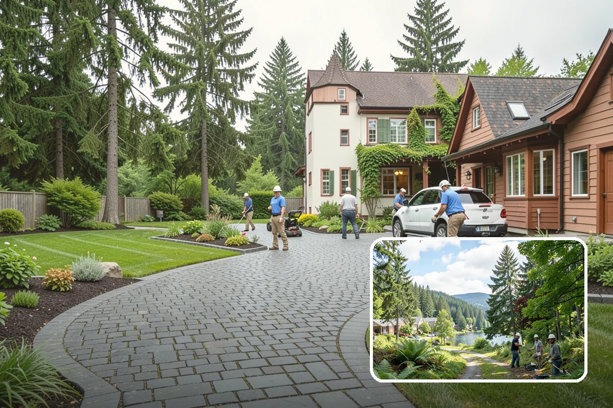 Erosion Control in Lake Forest Park, King County, WA - Stops soil loss and washouts