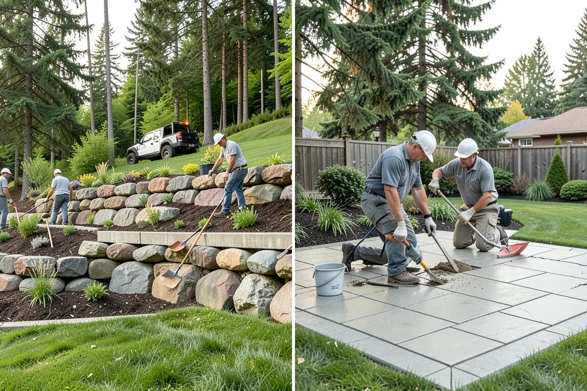 Erosion Control in Lake Forest Park, King County, WA - Assess the erosion and its causes