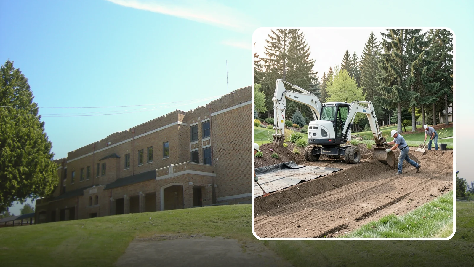 Erosion Control in Maple Valley, King County, WA - Effective erosion control that stabilizes soil on slopes and bare areas to stop washouts and loss.