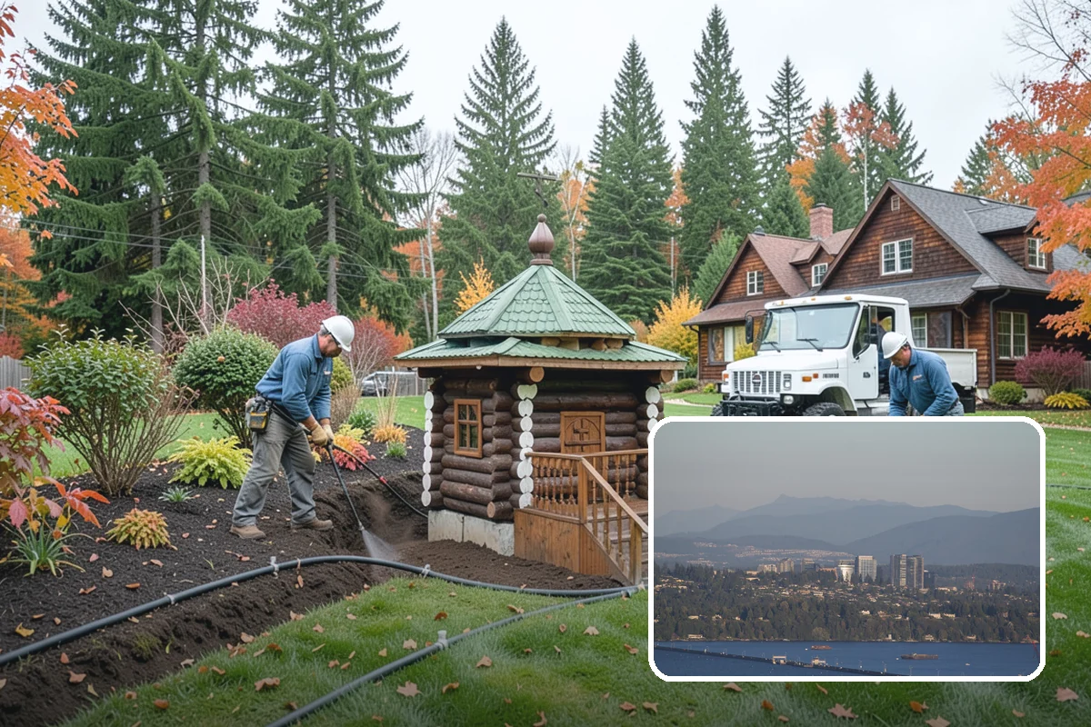 Erosion Control in Medina, King County, WA - Stops soil loss and washouts