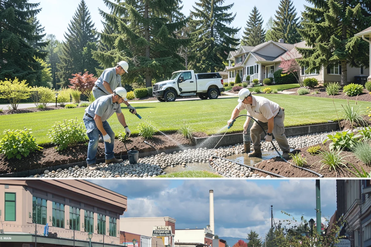 Erosion Control in Monroe, Snohomish County, WA - Best done spring or fall for planting establishment.