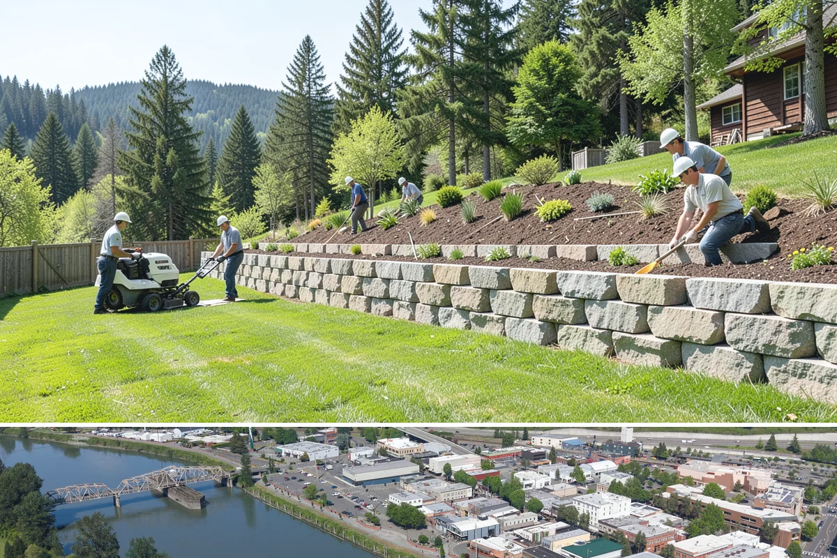 Erosion Control in Mount Vernon, Skagit County, WA - Best done spring or fall for planting establishment.