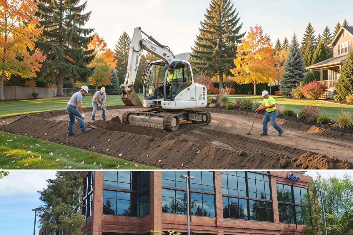 Erosion Control in Mountlake Terrace, Snohomish County, WA - Best done spring or fall for planting establishment.