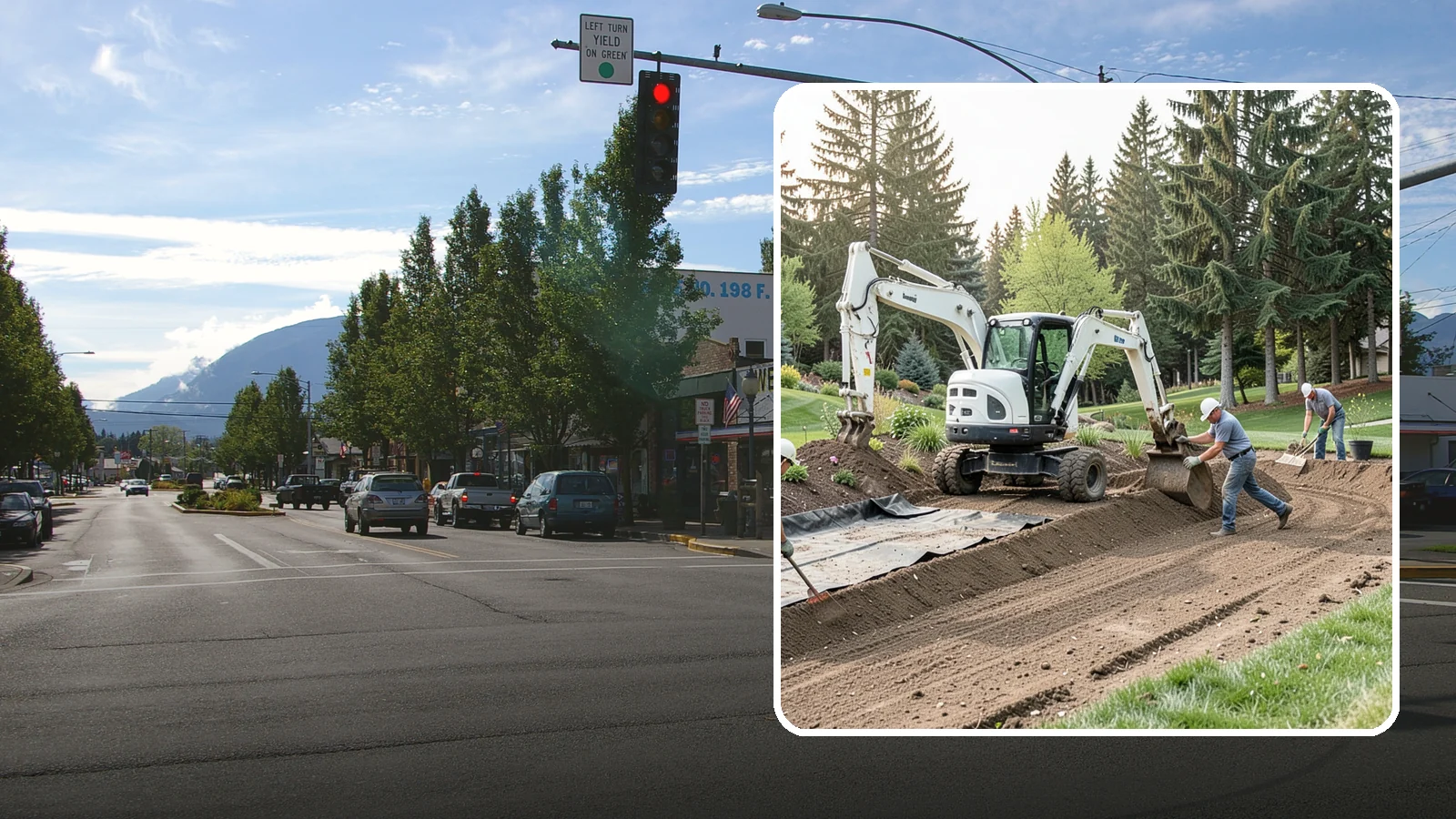 Erosion Control in North Bend, King County, WA - Effective erosion control that stabilizes soil on slopes and bare areas to stop washouts and loss.