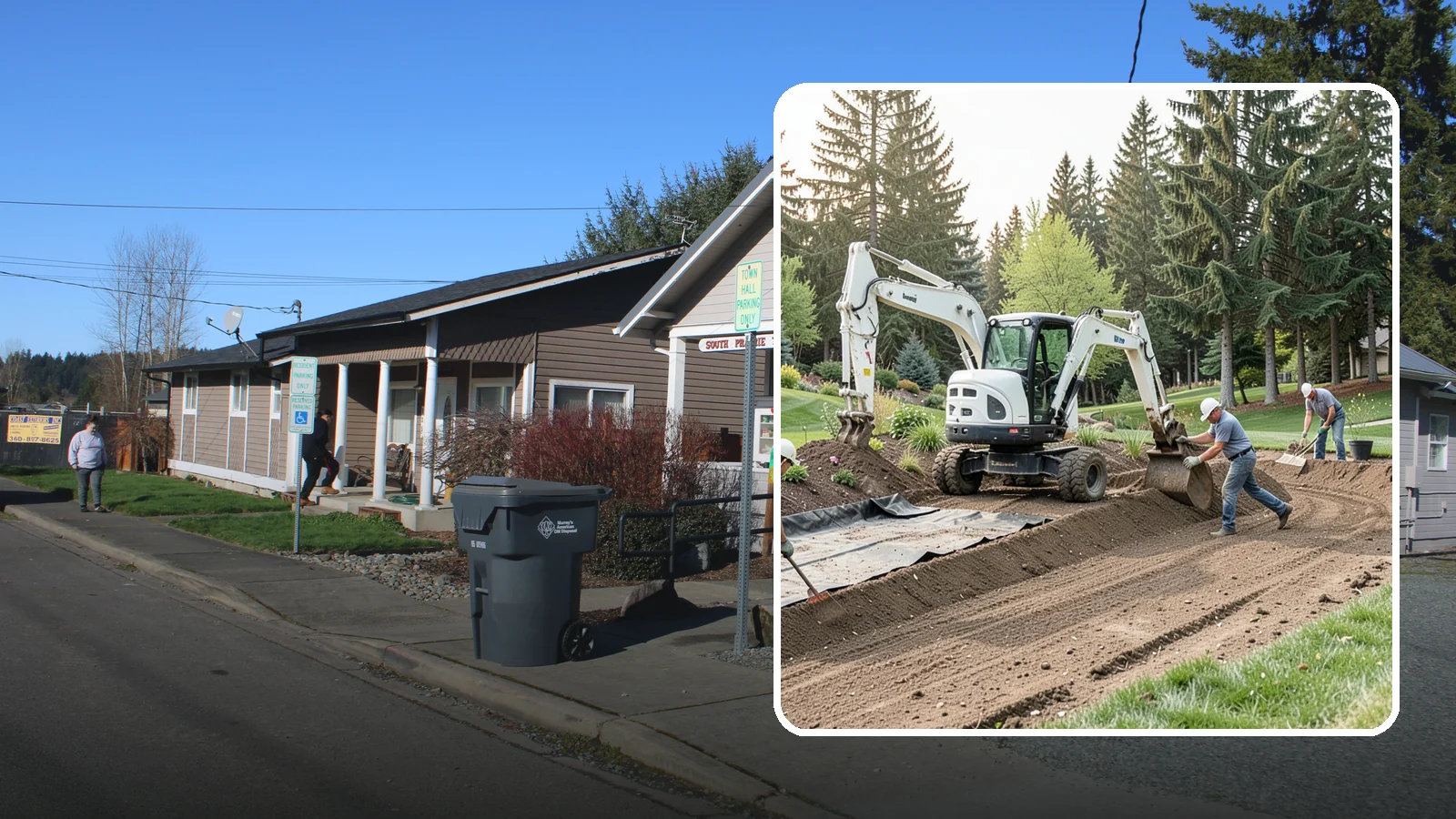 Erosion Control in South Prairie, Pierce County, WA - Effective erosion control that stabilizes soil on slopes and bare areas to stop washouts and loss.