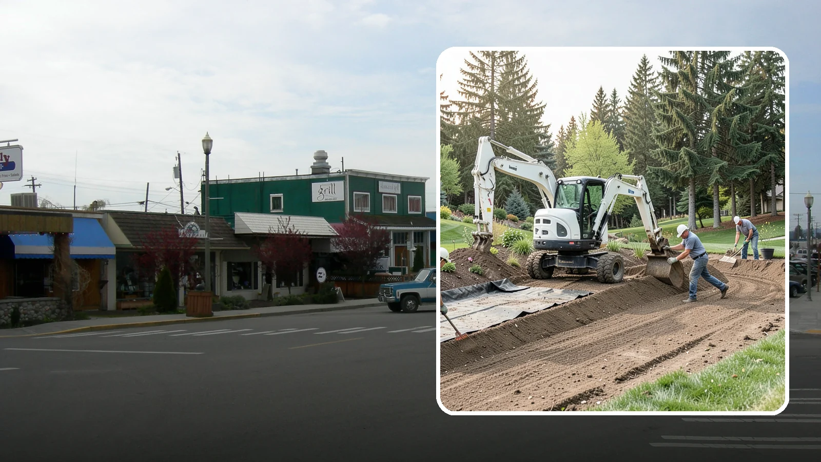 Erosion Control in Stanwood, Snohomish County, WA - Effective erosion control that stabilizes soil on slopes and bare areas to stop washouts and loss.