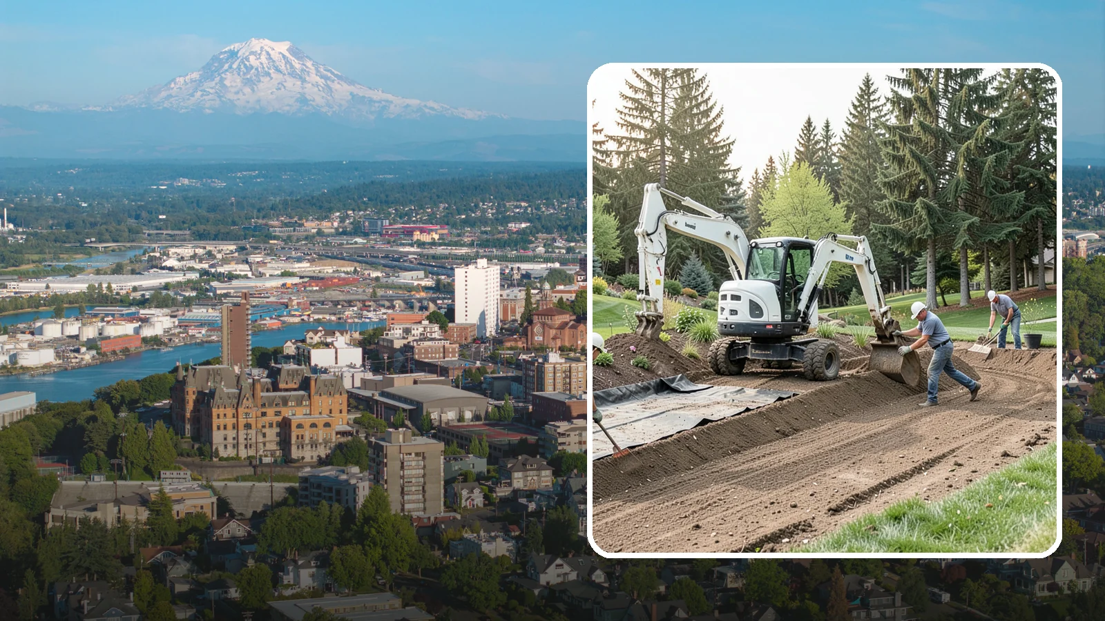 Erosion Control in Tacoma, Pierce County, WA - Effective erosion control that stabilizes soil on slopes and bare areas to stop washouts and loss.