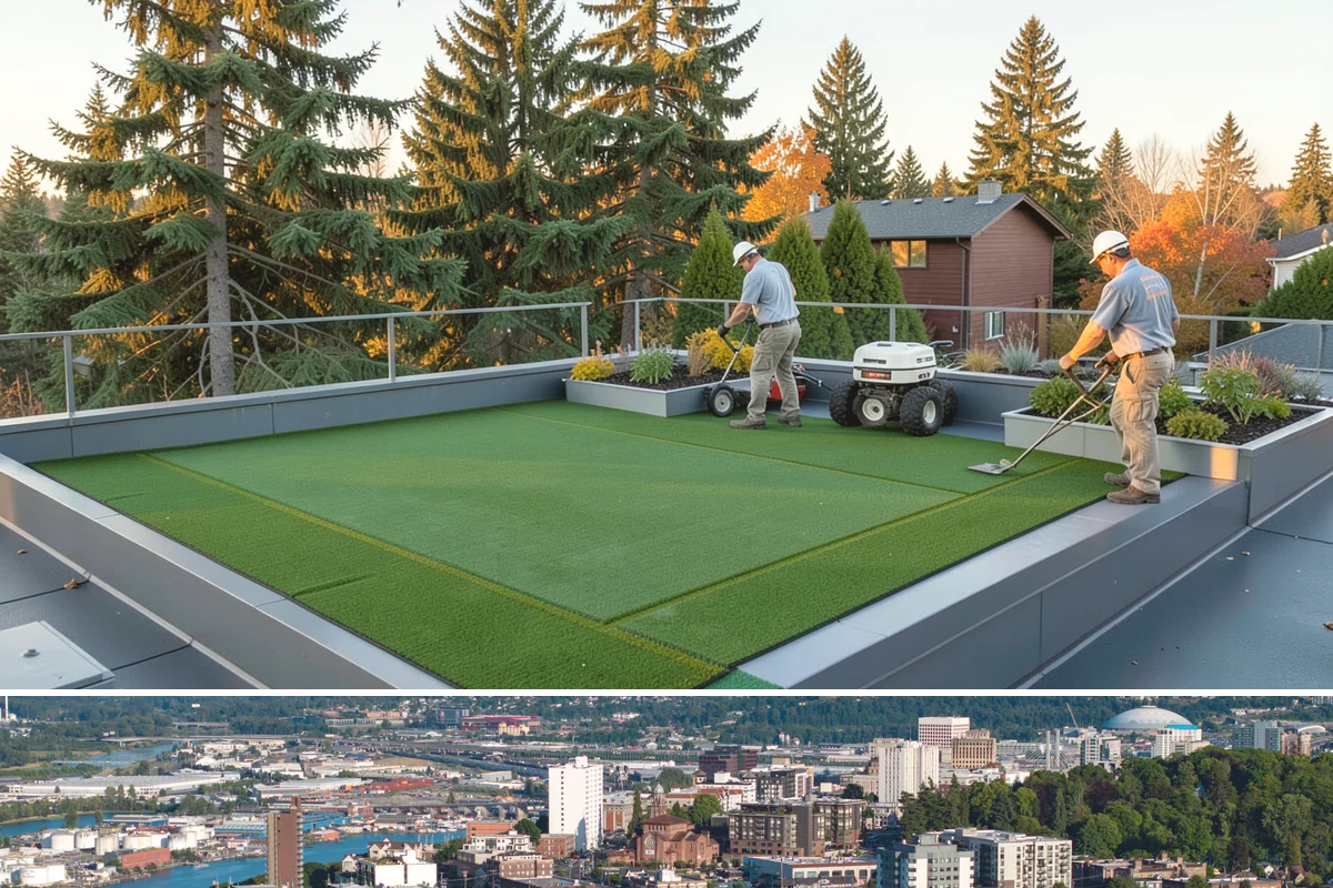 Erosion Control in Tacoma, Pierce County, WA - Best done spring or fall for planting establishment.