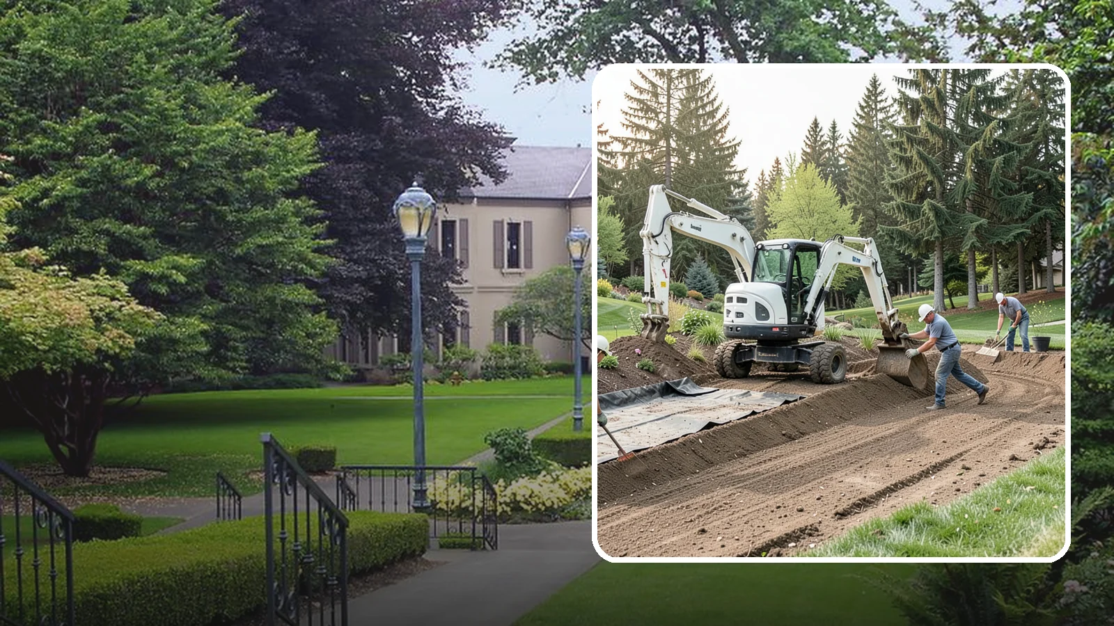Erosion Control in Woodinville, King County, WA - Effective erosion control that stabilizes soil on slopes and bare areas to stop washouts and loss.
