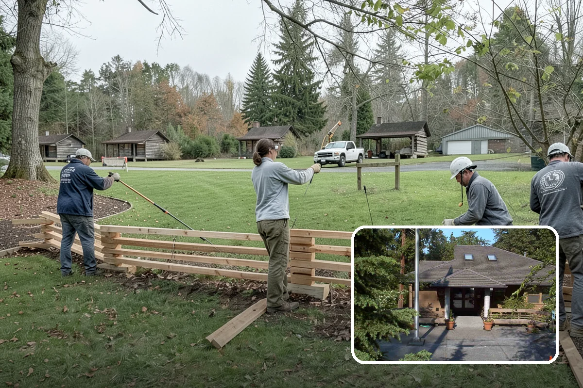 Erosion Control in Yarrow Point, King County, WA - Stops soil loss and washouts