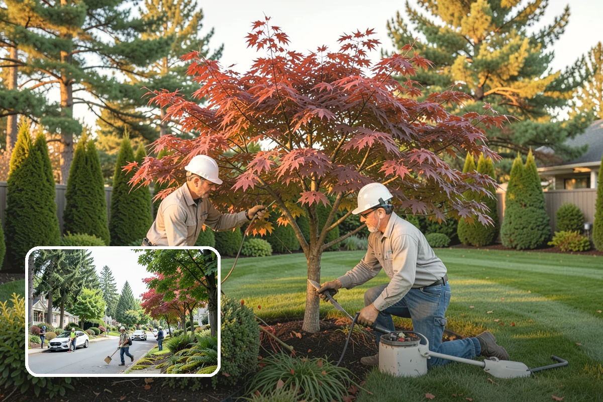 Escallonia Trimming in Beaux Arts Village, King County, WA - Preserves long-lasting pink or white blooms