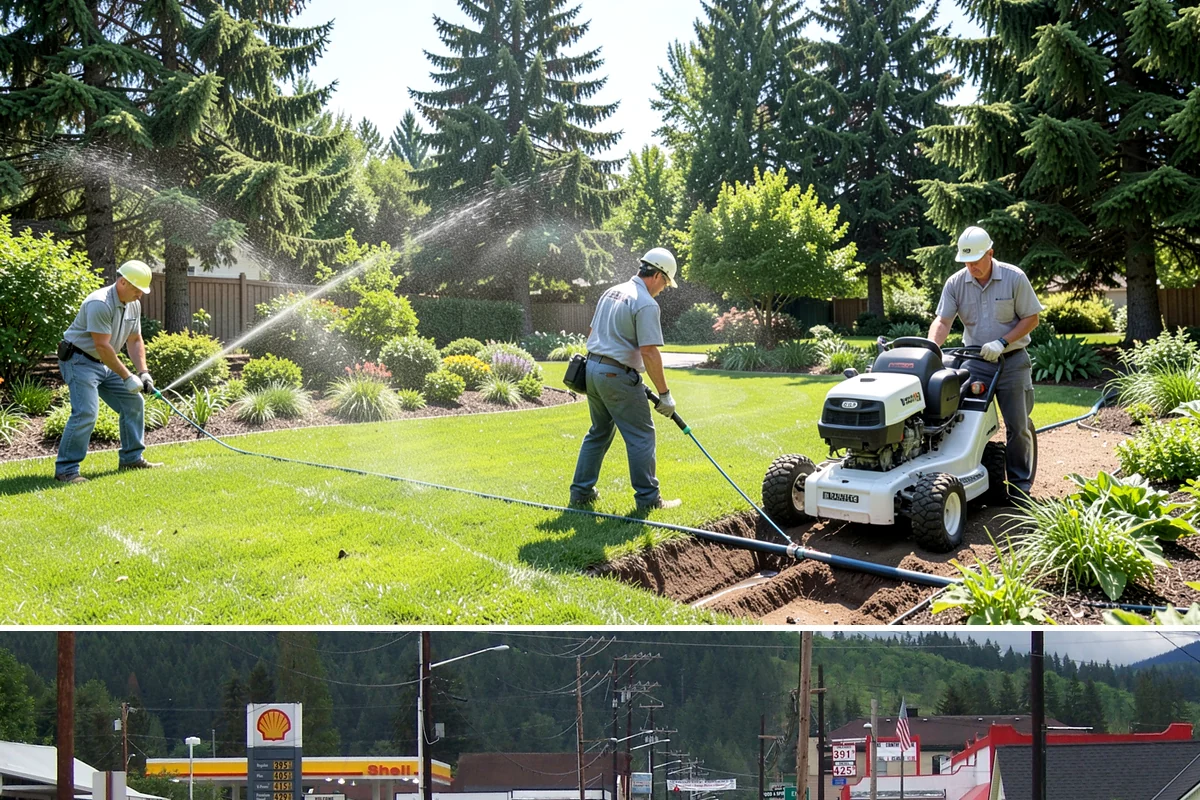 Escallonia Trimming in Granite Falls, Snohomish County, WA - Shape right after the main summer bloom