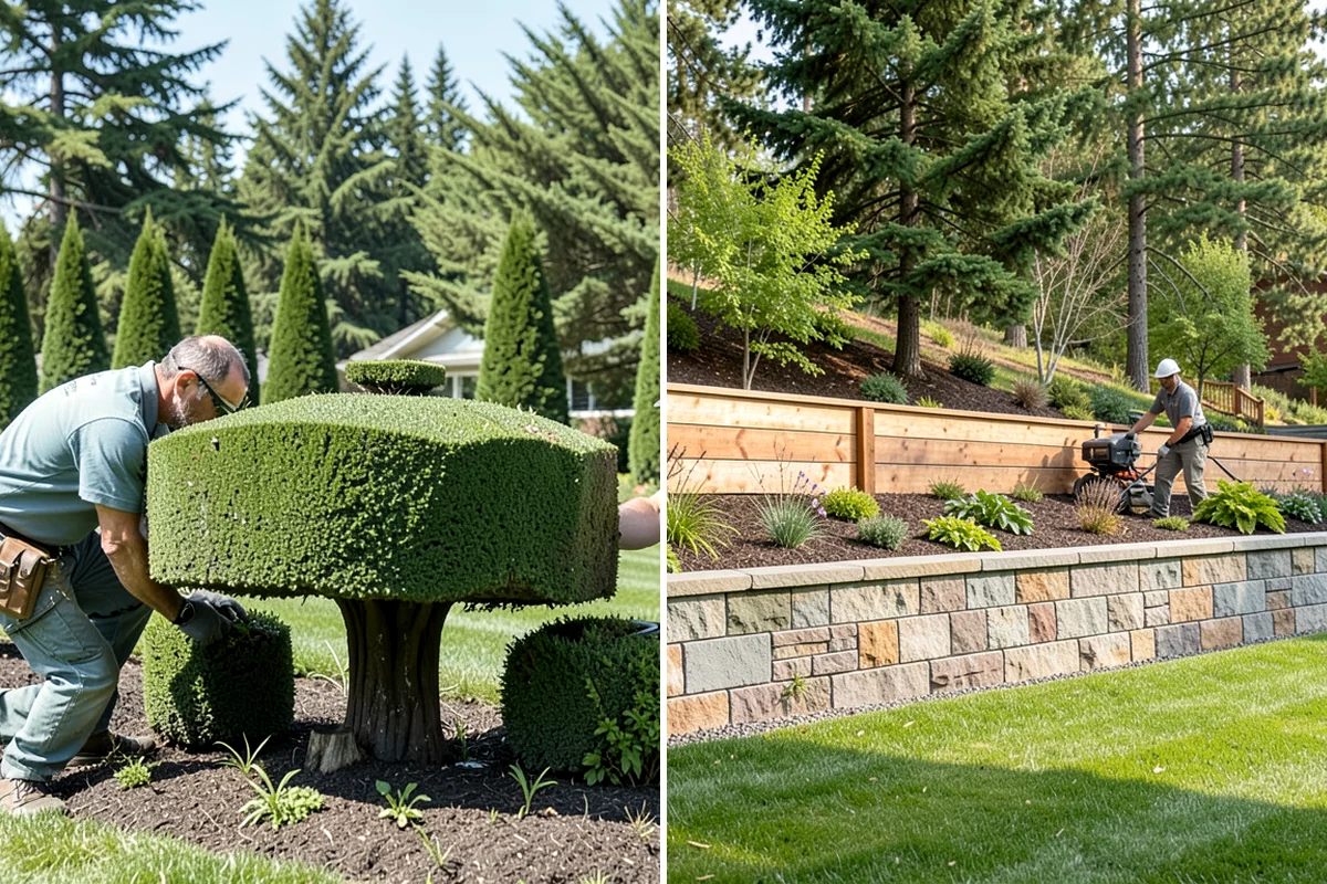 Escallonia Trimming in Kenmore, King County, WA - Assess bloom stage, density, and any legginess