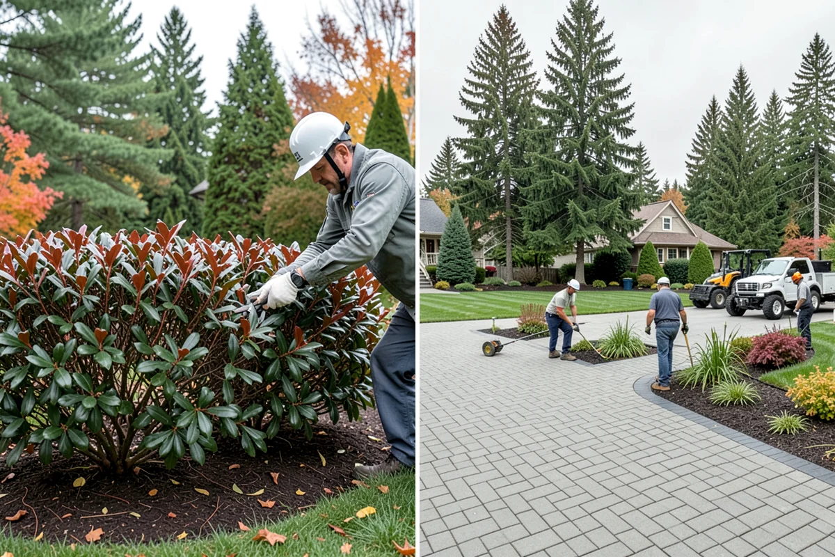 Escallonia Trimming in Lyman, Skagit County, WA - Assess bloom stage, density, and any legginess