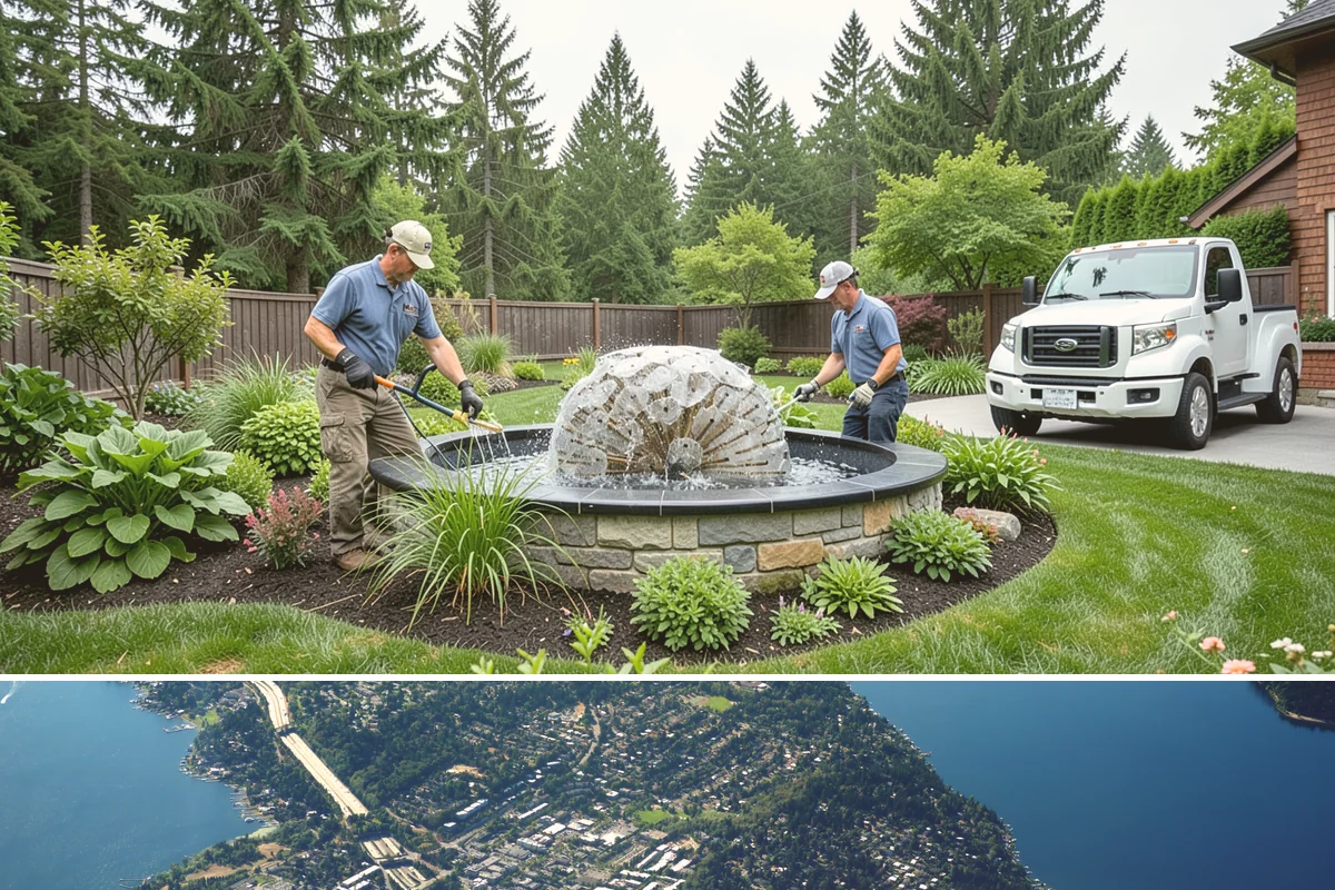 Escallonia Trimming in Mercer Island, King County, WA - Shape right after the main summer bloom