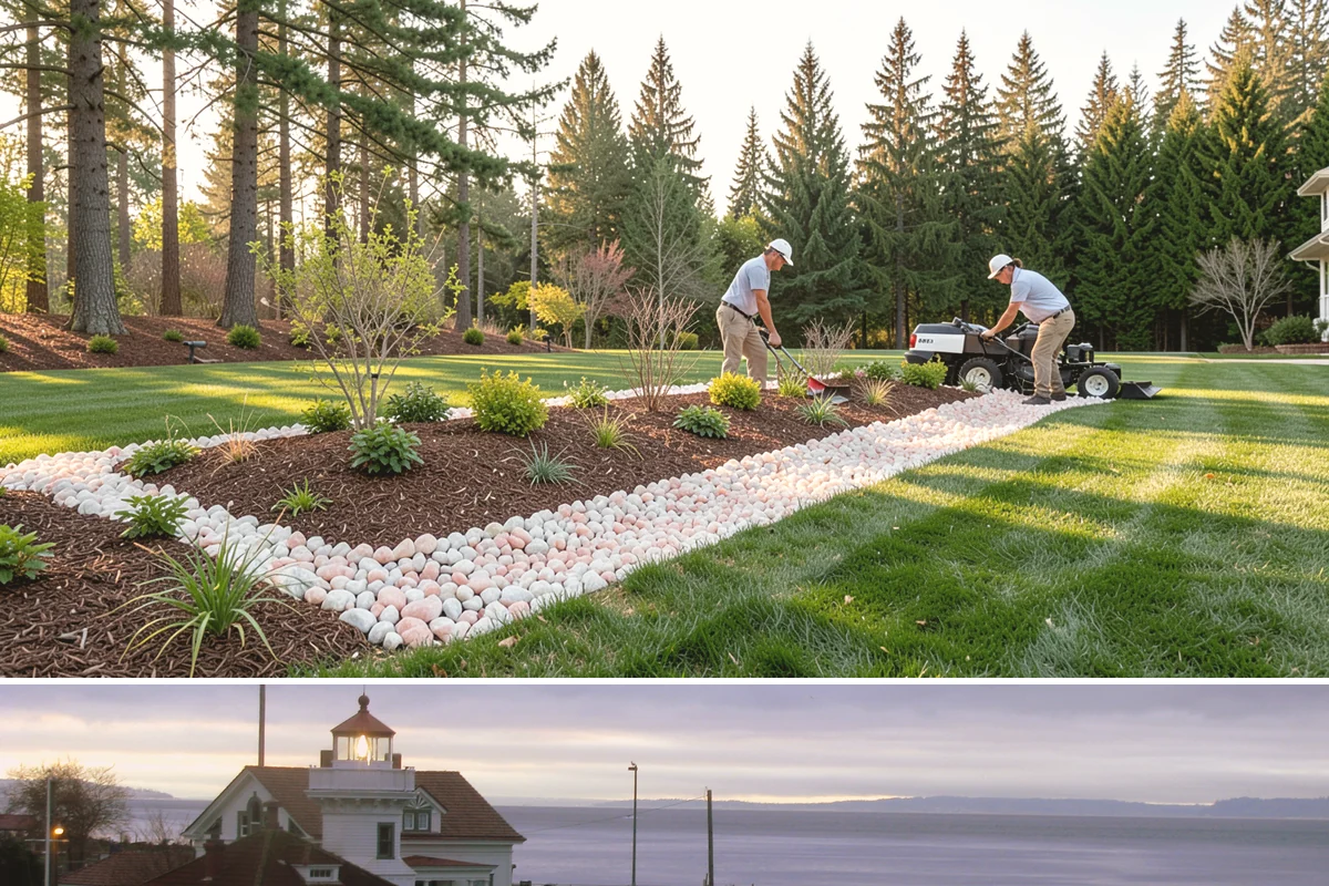 Escallonia Trimming in Mukilteo, Snohomish County, WA - Shape right after the main summer bloom