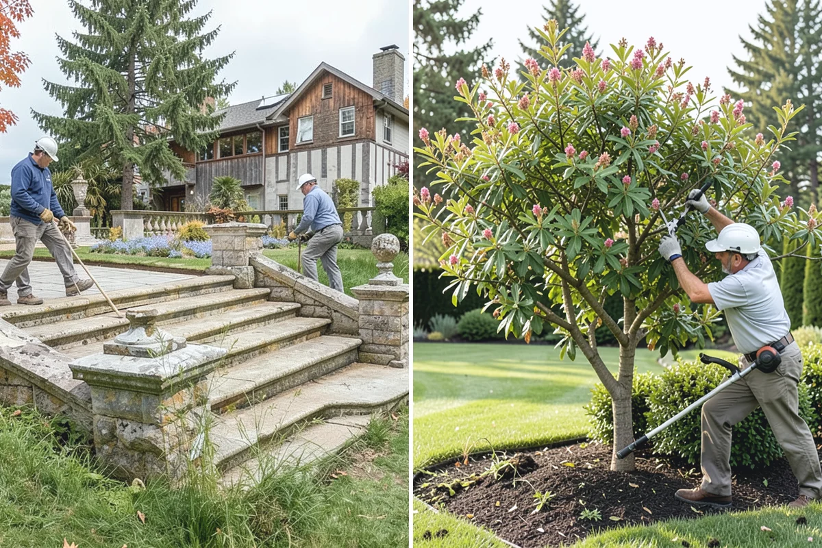 Escallonia Trimming in Roy, Pierce County, WA - Assess bloom stage, density, and any legginess