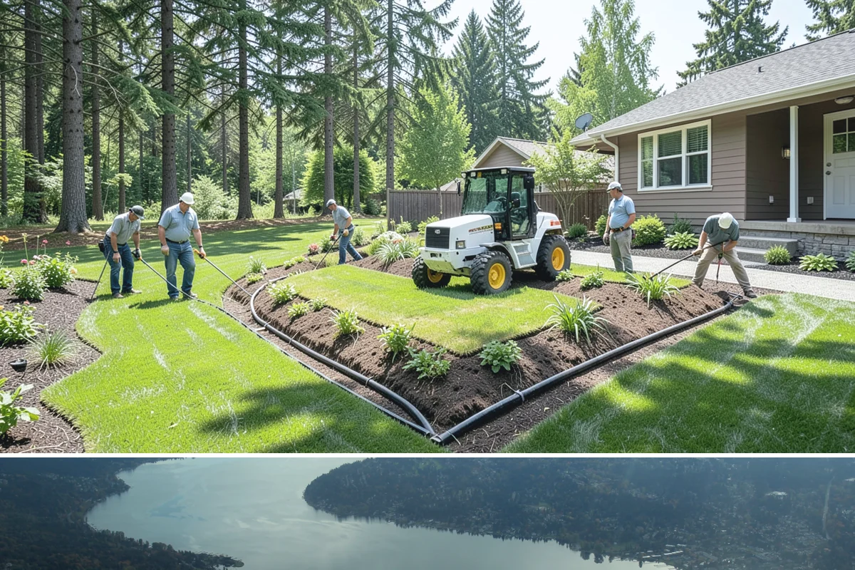 Escallonia Trimming in Sammamish, King County, WA - Shape right after the main summer bloom