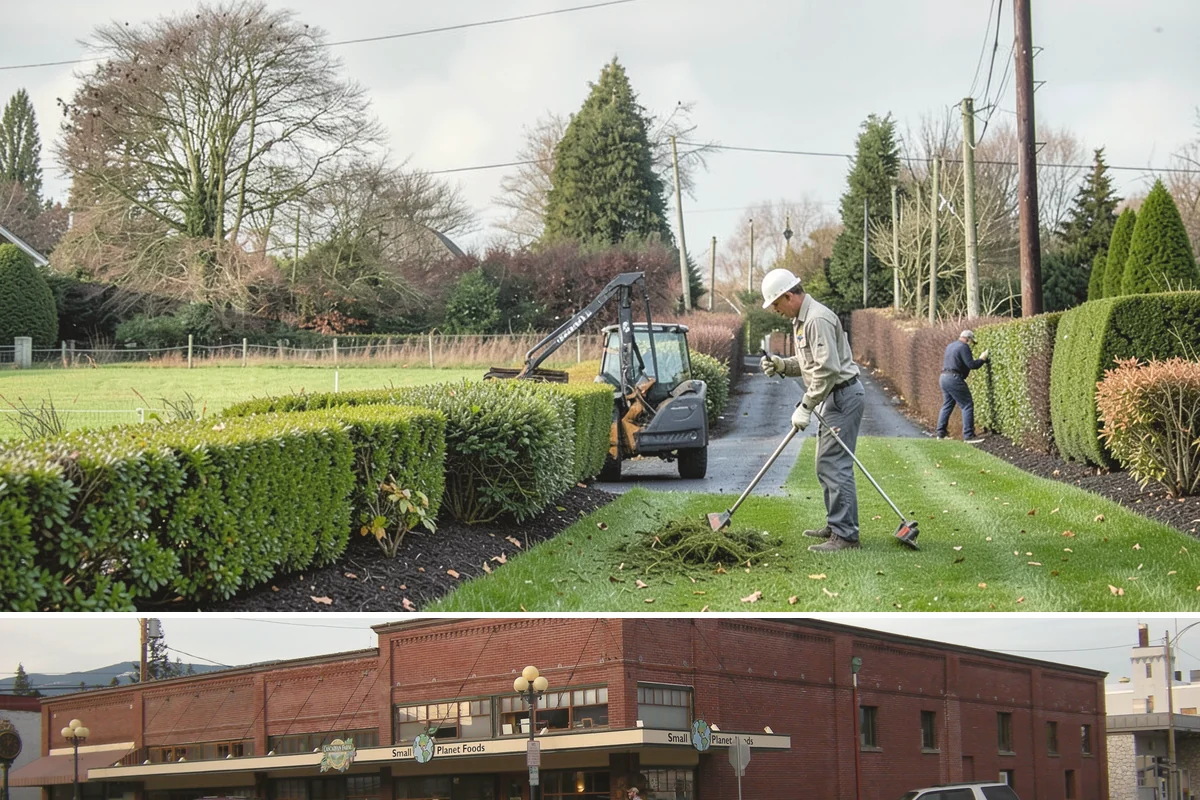 Escallonia Trimming in Sedro-Woolley, Skagit County, WA - Shape right after the main summer bloom