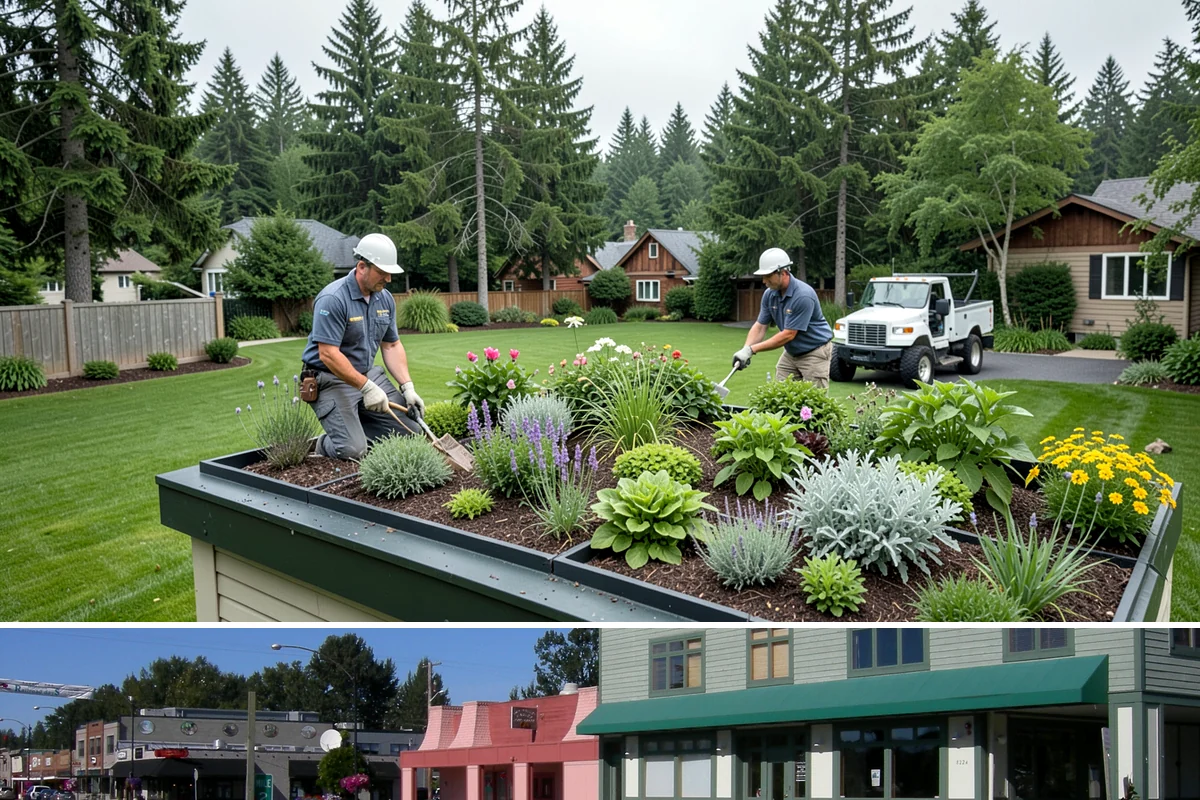 Escallonia Trimming in Snoqualmie, King County, WA - Shape right after the main summer bloom