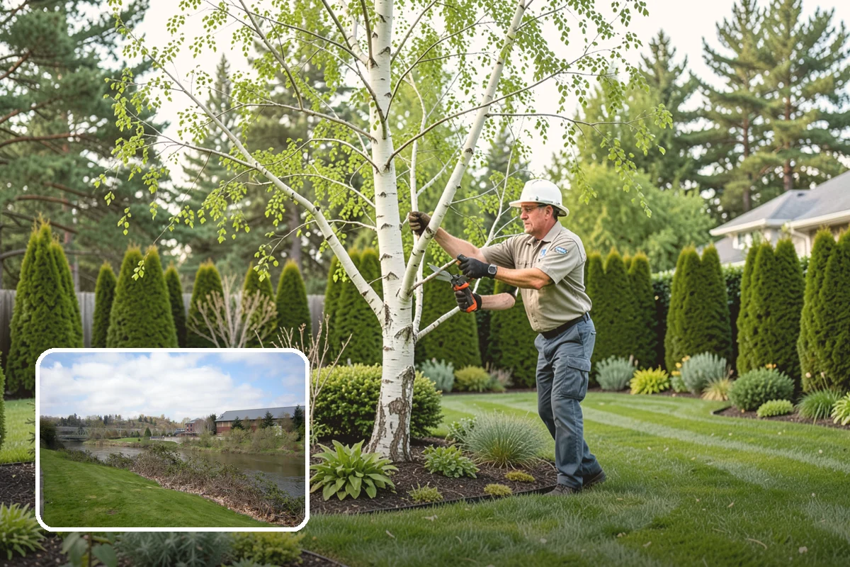 Escallonia Trimming in Tukwila, King County, WA - Preserves long-lasting pink or white blooms