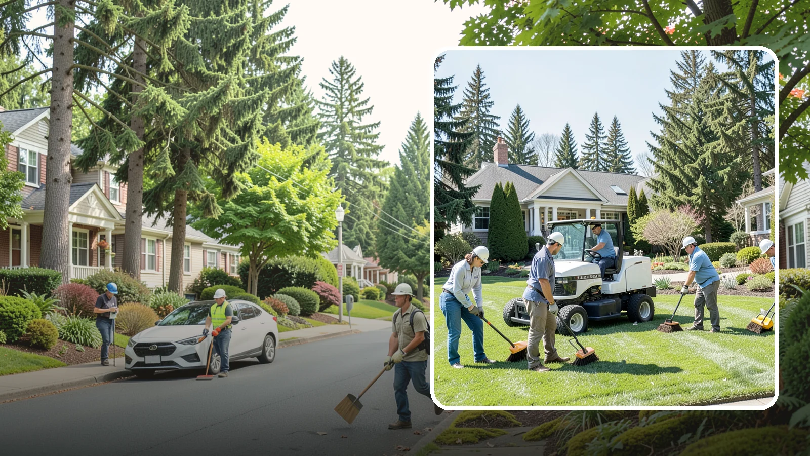 Estate Maintenance in Beaux Arts Village, King County, WA - White-glove grounds care for large private estates across the Puget Sound, keeping expansive lawns, gardens, and specimen...