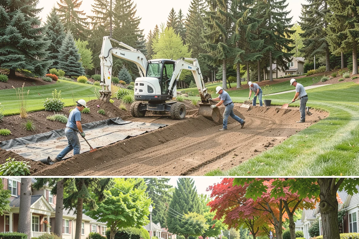 Estate Maintenance in Beaux Arts Village, King County, WA - Provided year-round on a recurring schedule, with heavier mowing and bed work spring through fall and moss, drainage, and pruning...
