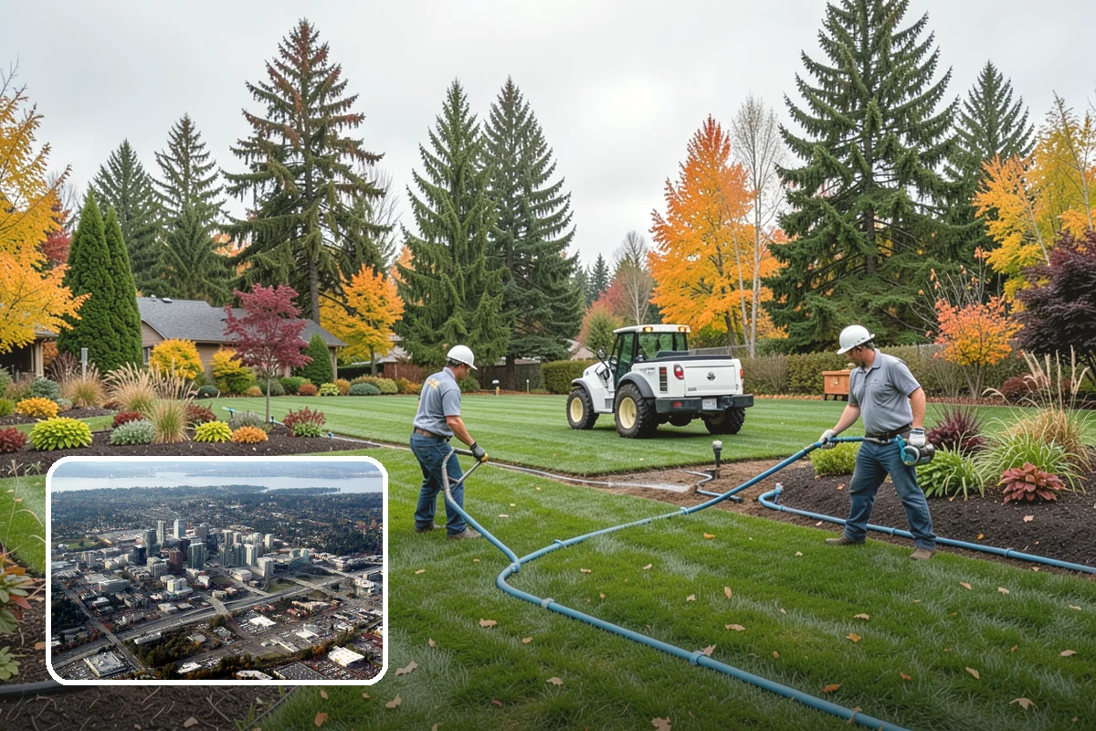 Estate Maintenance in Bellevue, King County, WA - Consistent, magazine-ready curb appeal across every acre