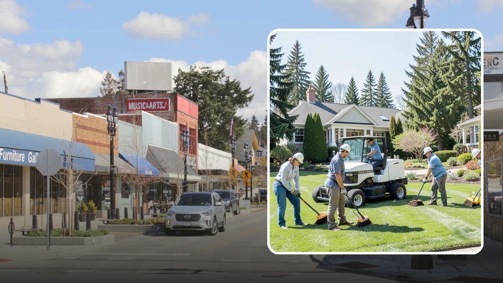 Estate Maintenance in Bothell, King County, WA - White-glove grounds care for large private estates across the Puget Sound, keeping expansive lawns, gardens, and specimen...