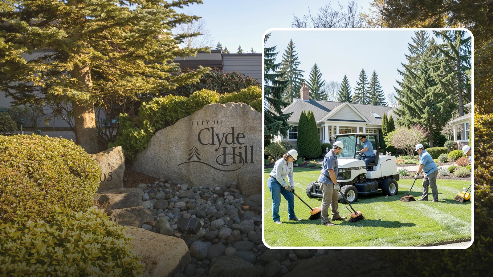 Estate Maintenance in Clyde Hill, King County, WA - White-glove grounds care for large private estates across the Puget Sound, keeping expansive lawns, gardens, and specimen...