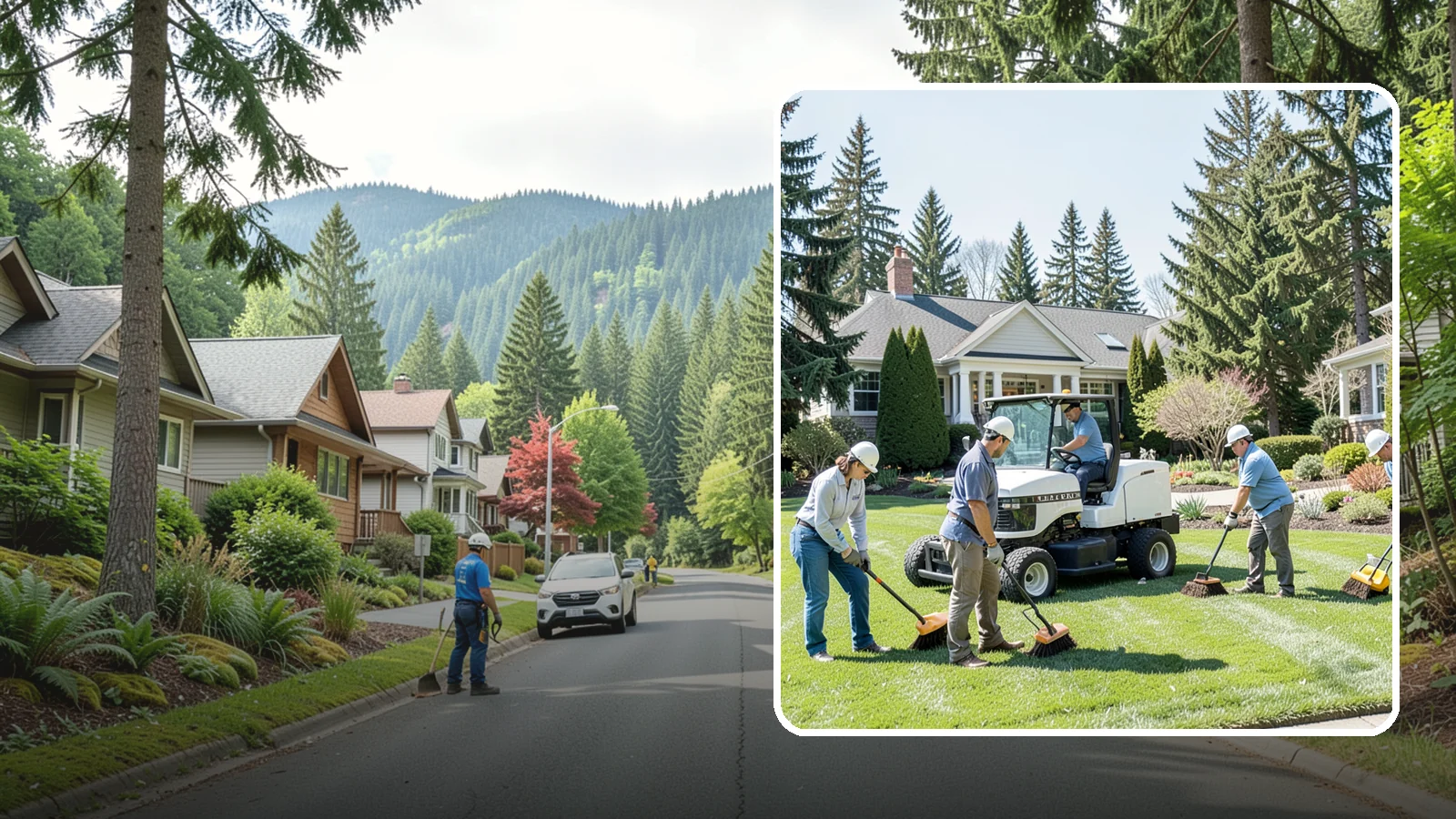 Estate Maintenance in Darrington, Snohomish County, WA - White-glove grounds care for large private estates across the Puget Sound, keeping expansive lawns, gardens, and specimen...