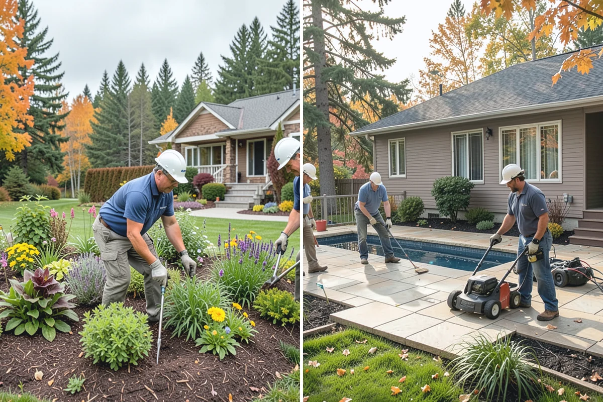 Estate Maintenance in Des Moines, King County, WA - Walk the full property to inventory turf, beds, trees, and irrigation zones