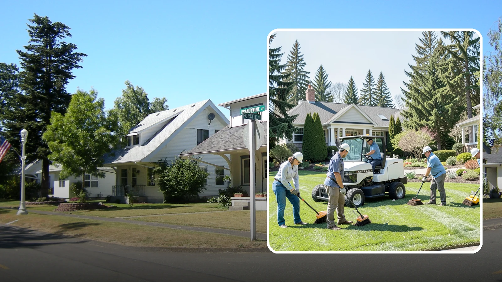 Estate Maintenance in DuPont, Pierce County, WA - White-glove grounds care for large private estates across the Puget Sound, keeping expansive lawns, gardens, and specimen...