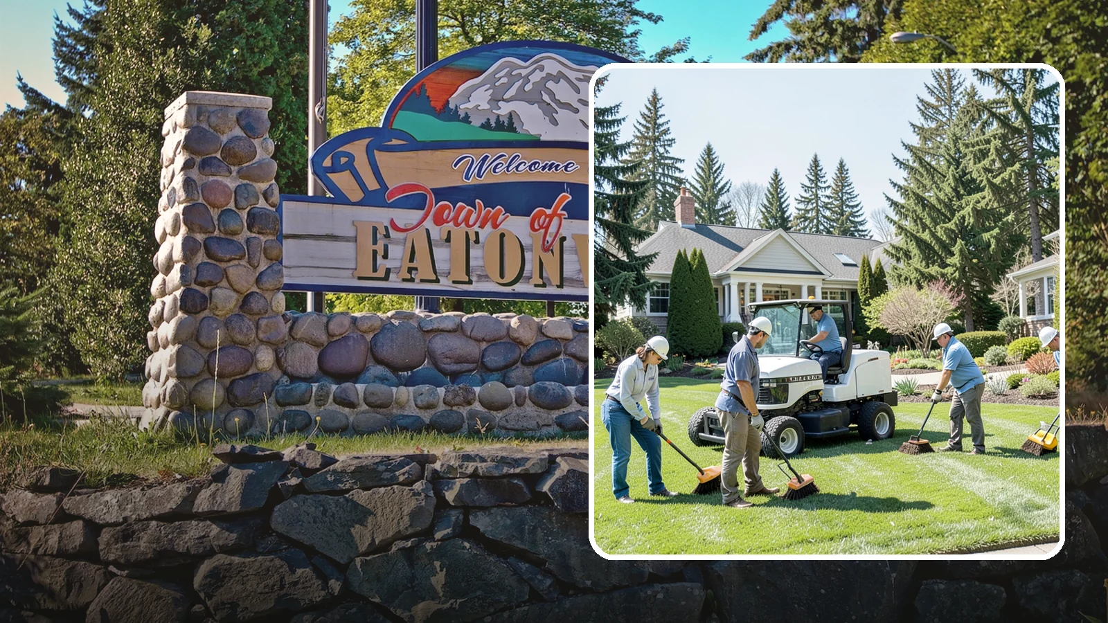Estate Maintenance in Eatonville, Pierce County, WA - White-glove grounds care for large private estates across the Puget Sound, keeping expansive lawns, gardens, and specimen...