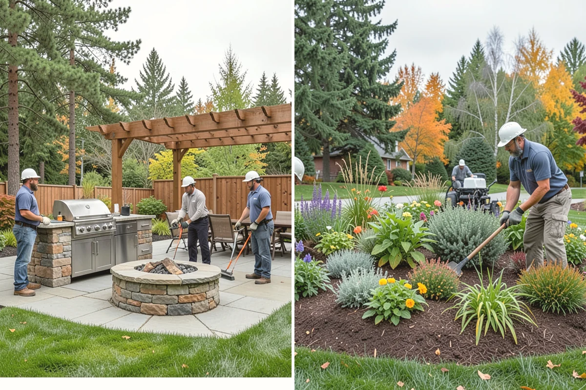 Estate Maintenance in Edgewood, Pierce County, WA - Walk the full property to inventory turf, beds, trees, and irrigation zones