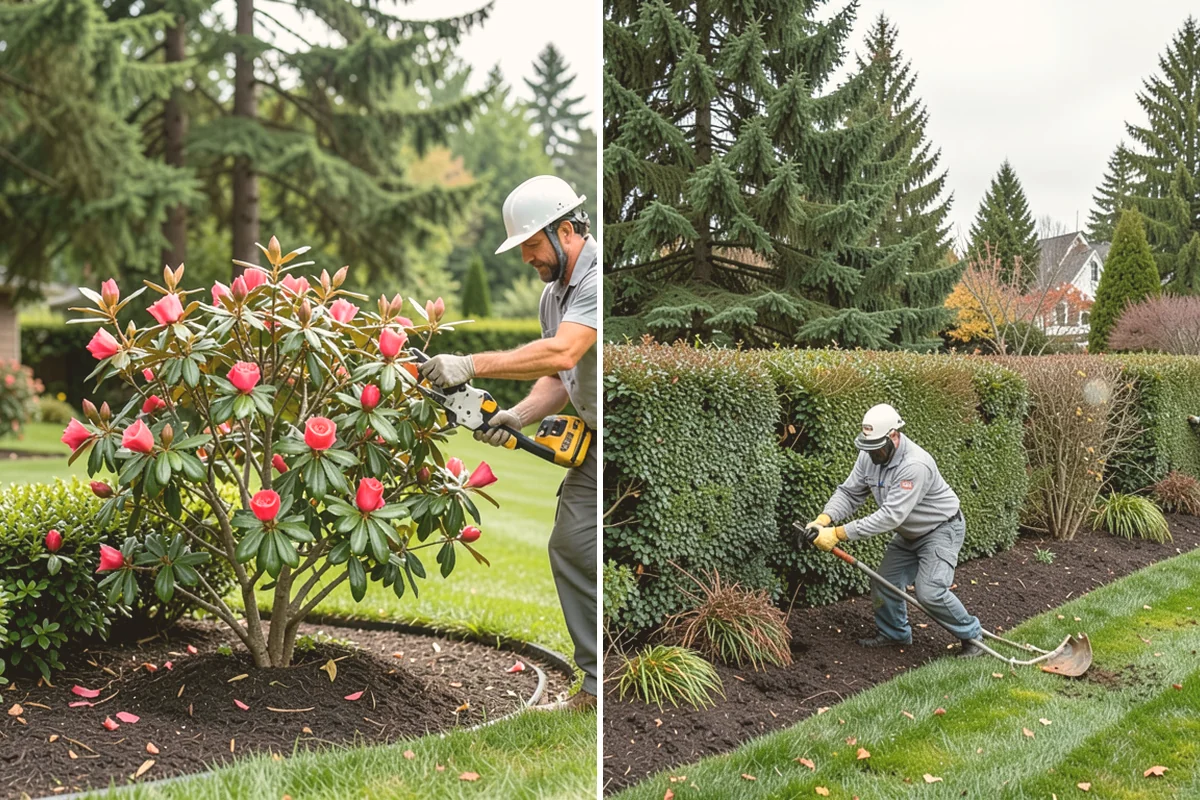 Estate Maintenance in Edmonds, Snohomish County, WA - Walk the full property to inventory turf, beds, trees, and irrigation zones