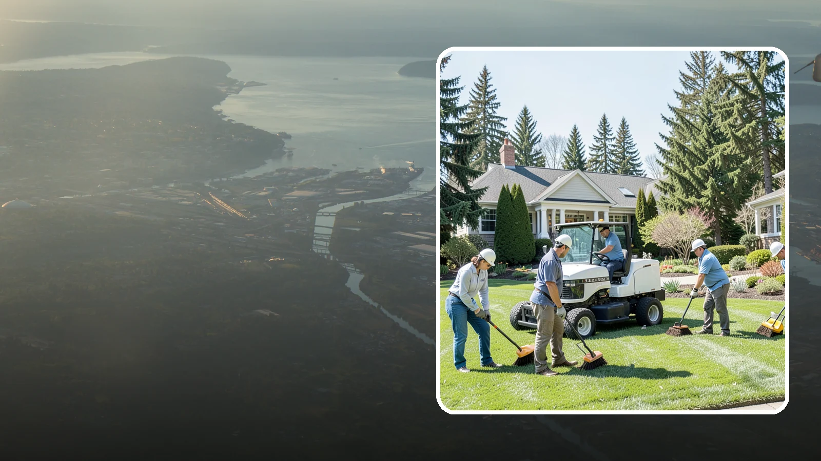 Estate Maintenance in Fife, Pierce County, WA - White-glove grounds care for large private estates across the Puget Sound, keeping expansive lawns, gardens, and specimen...