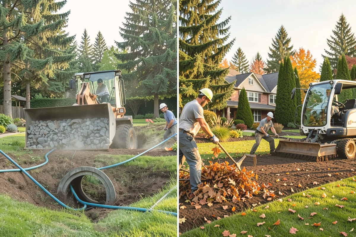 Estate Maintenance in Fife, Pierce County, WA - Walk the full property to inventory turf, beds, trees, and irrigation zones
