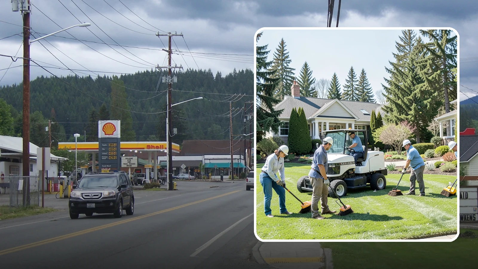 Estate Maintenance in Granite Falls, Snohomish County, WA - White-glove grounds care for large private estates across the Puget Sound, keeping expansive lawns, gardens, and specimen...
