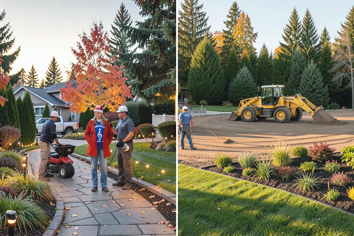 Estate Maintenance in Granite Falls, Snohomish County, WA - Walk the full property to inventory turf, beds, trees, and irrigation zones