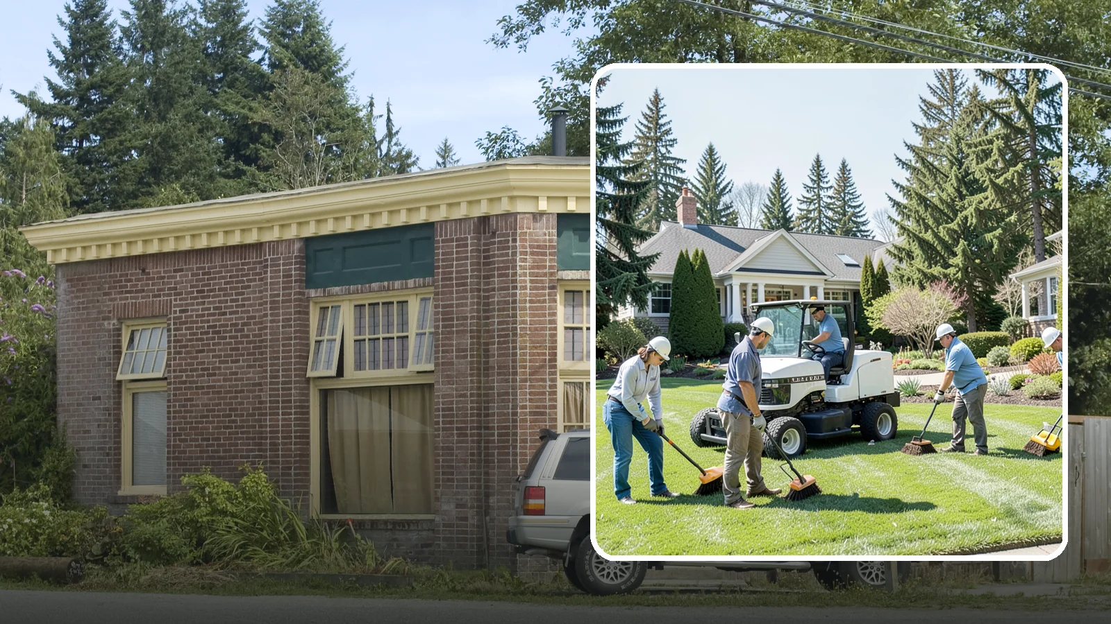 Estate Maintenance in Hamilton, Skagit County, WA - White-glove grounds care for large private estates across the Puget Sound, keeping expansive lawns, gardens, and specimen...
