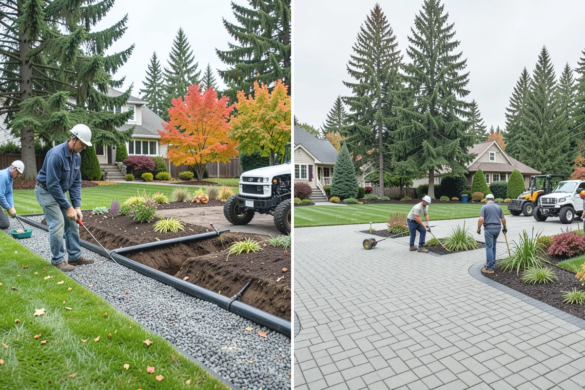 Estate Maintenance in Hamilton, Skagit County, WA - Walk the full property to inventory turf, beds, trees, and irrigation zones