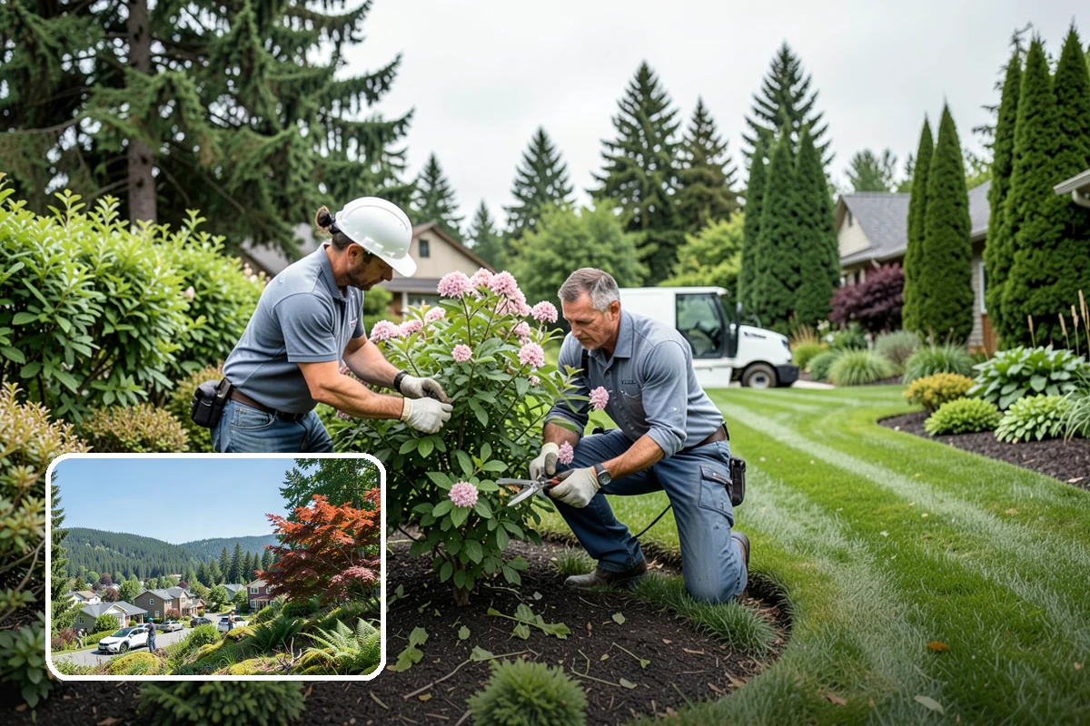 Estate Maintenance in Index, Snohomish County, WA - Consistent, magazine-ready curb appeal across every acre