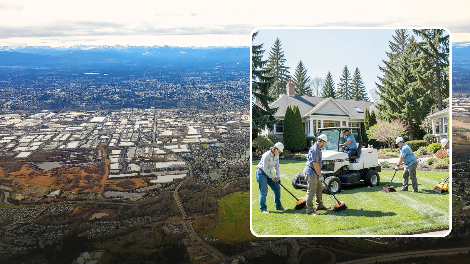 Estate Maintenance in Kent, King County, WA - White-glove grounds care for large private estates across the Puget Sound, keeping expansive lawns, gardens, and specimen...