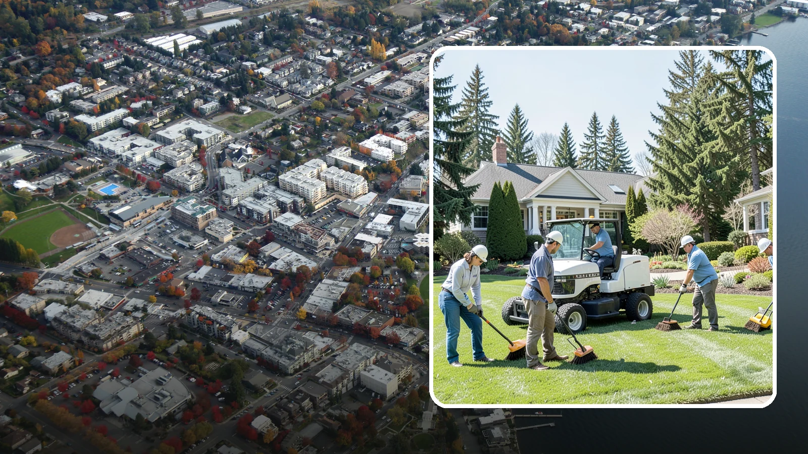 Estate Maintenance in Kirkland, King County, WA - White-glove grounds care for large private estates across the Puget Sound, keeping expansive lawns, gardens, and specimen...