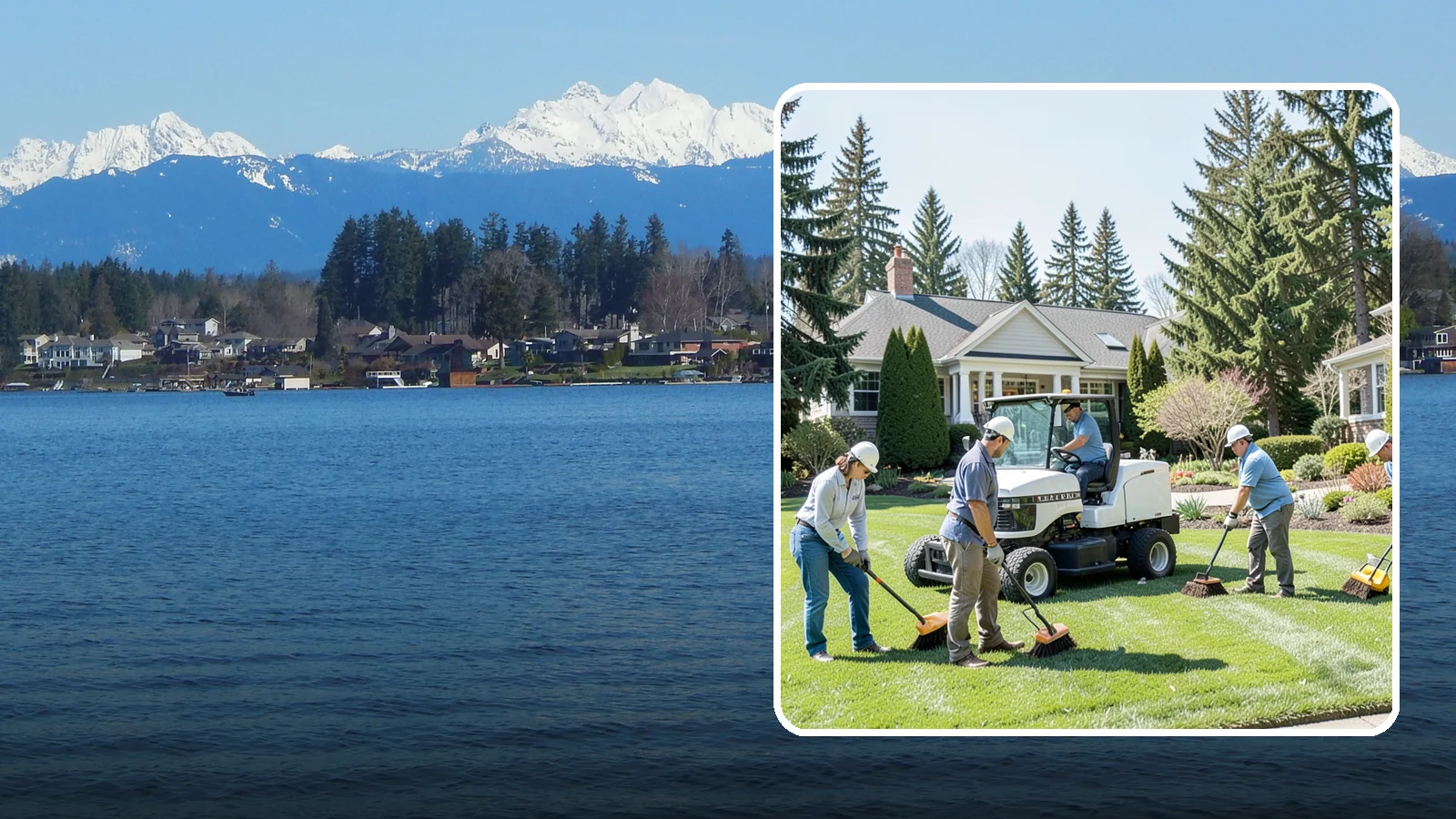 Estate Maintenance in Lake Stevens, Snohomish County, WA - White-glove grounds care for large private estates across the Puget Sound, keeping expansive lawns, gardens, and specimen...