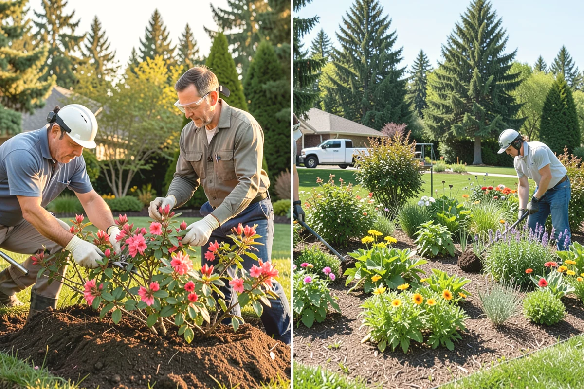 Estate Maintenance in Lake Stevens, Snohomish County, WA - Walk the full property to inventory turf, beds, trees, and irrigation zones