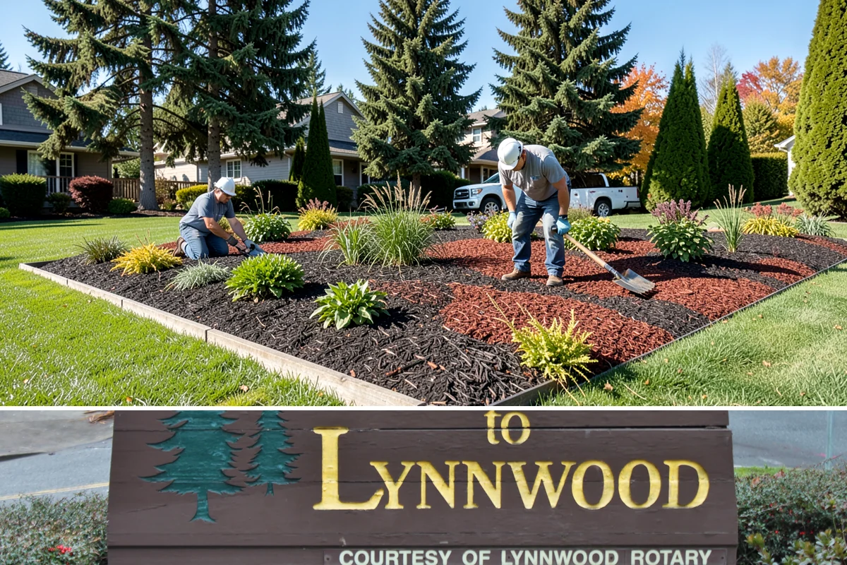 Estate Maintenance in Lynnwood, Snohomish County, WA - Provided year-round on a recurring schedule, with heavier mowing and bed work spring through fall and moss, drainage, and pruning...