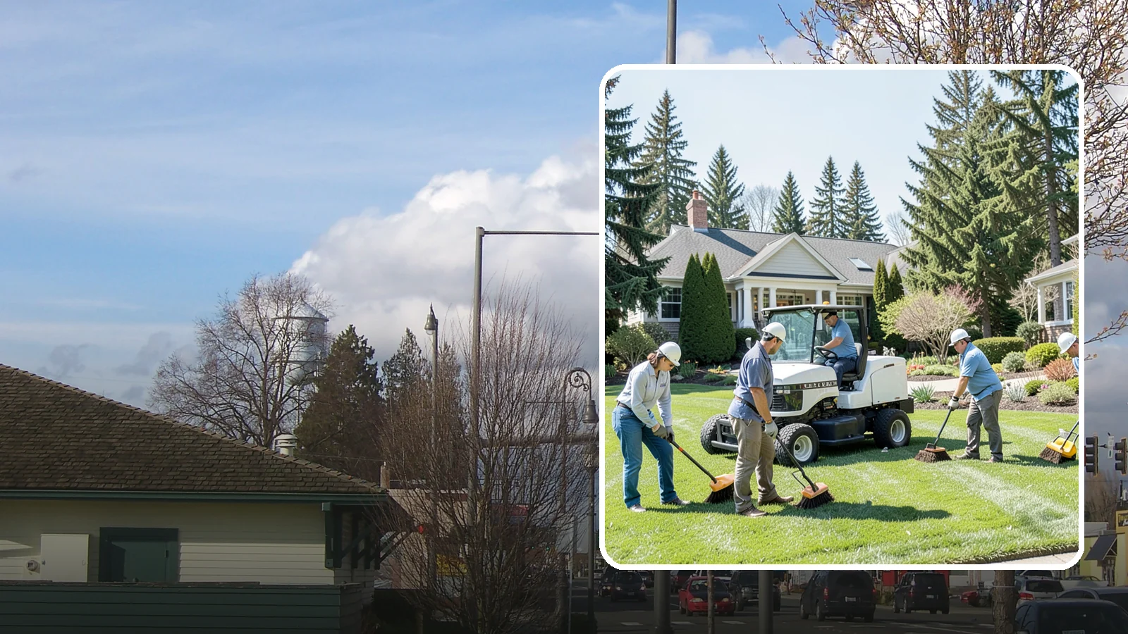 Estate Maintenance in Marysville, Snohomish County, WA - White-glove grounds care for large private estates across the Puget Sound, keeping expansive lawns, gardens, and specimen...